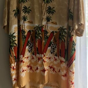 Mens XXXL 3XL Indocraft Hawaiian Shirt Island Life